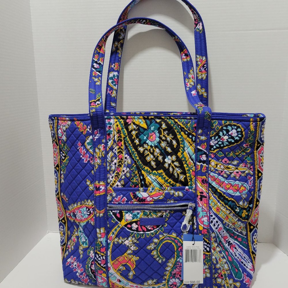 Vera Bradley Vera Tote in Romantic Paisley. Brand new. Never been used.